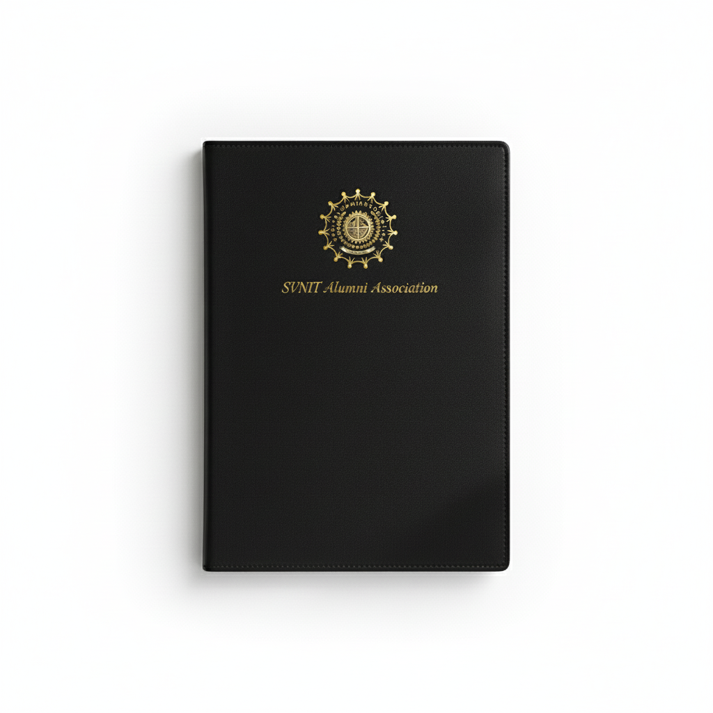 SVNIT Premium Leather Diary